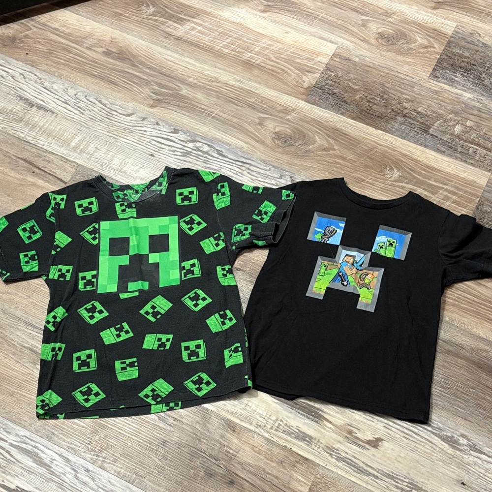 Creeper/ Minecraft Character T-shirts